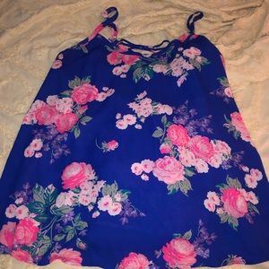 Torrid Tank top floral blouse